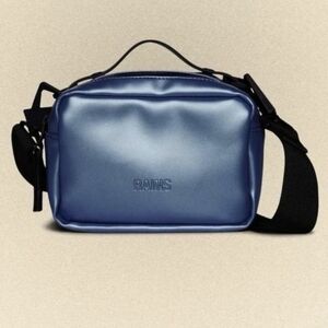 Rains Blue Waterproof Crossbody Bag